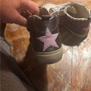 Shushop Glitter Star Sneakers